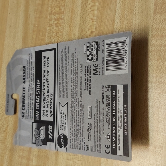 Hot Wheels '62 Corvette Gasser - Picture 2 of 8